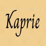 Kaprie